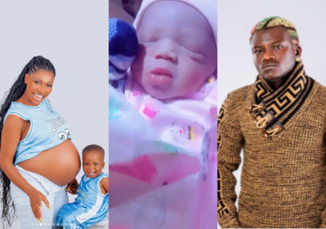 Portable And Nollywood Baby Mama, Ashabi Simple Welcomes Child Second Child Together