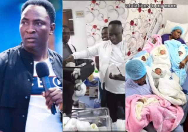 Prophet Jeremiah Fufeyin gives N2.5 million to woman who just welcomed sextuplets