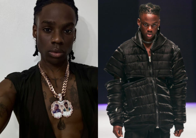 Rema honors his dad and late brother with a unique custom neckpiece