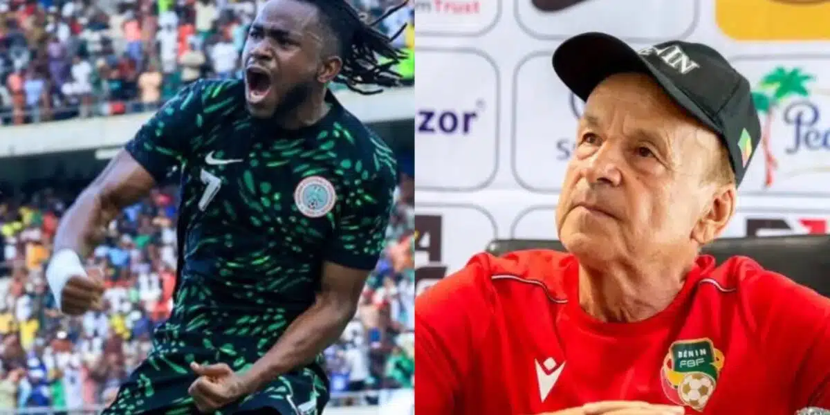 AFCON 2025Q: Rohr hails ‘unstoppable' Lookman after Super Eagles beat his side 3-0