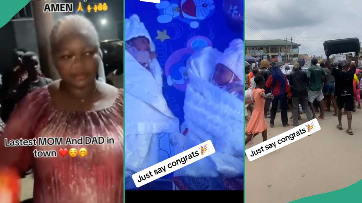 Street People Gather to Celebrate With Woman Who Gave Birth to Twins After 15 Years of Childlessness