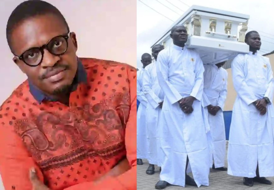 Tears as gospel singer Dele Gold is buried in Lagos