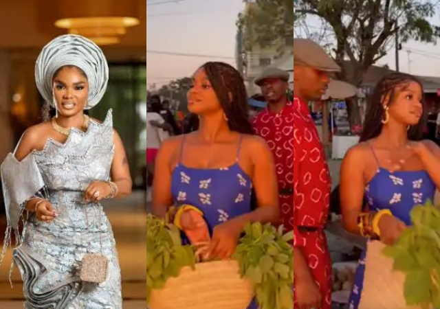 "This kind voiceover"- Reactions as Iyabo Ojo makes romantic voiceover for Priscy and Juma Jux's video