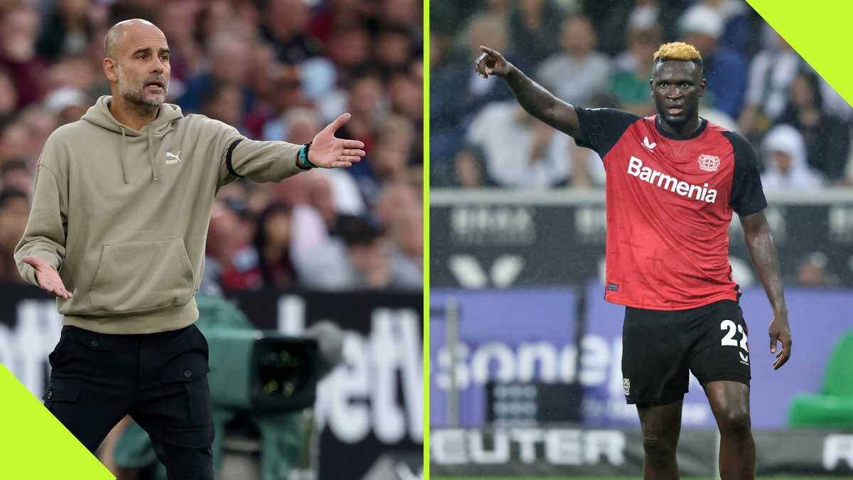 Victor Boniface Speaks on How Nigerians Will React if Guardiola Becomes Super Eagles Coach