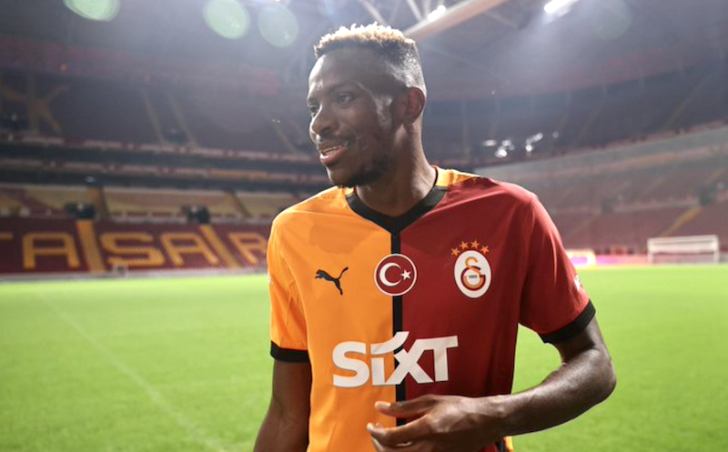 Victor Osimhen breaks silence after signing for Galatasaray