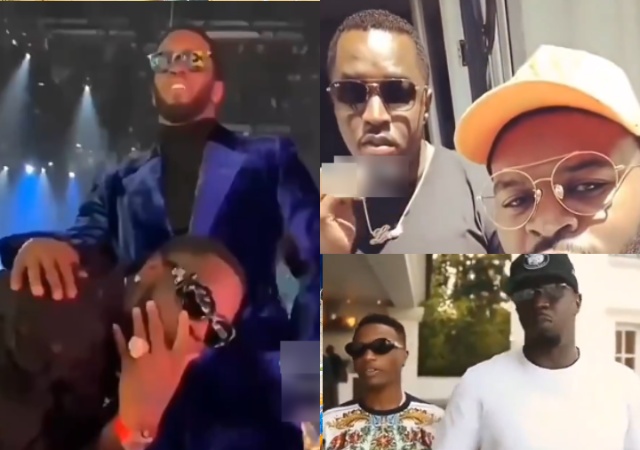 Video Of Burna Boy, Wizkid and Falz Vibing with Diddy Goes Viral After His Arrest