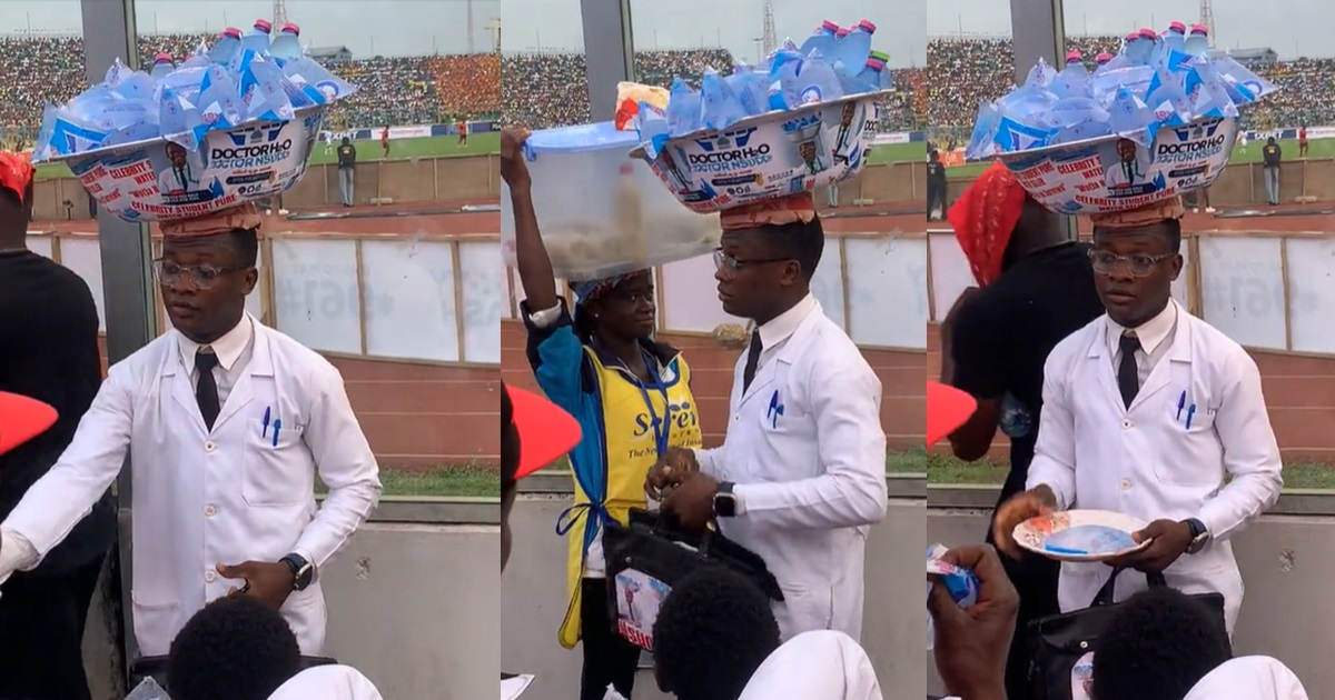 Video Of Medical Student Selling Bottled Water To Fund His Education Goes Viral (WATCH)