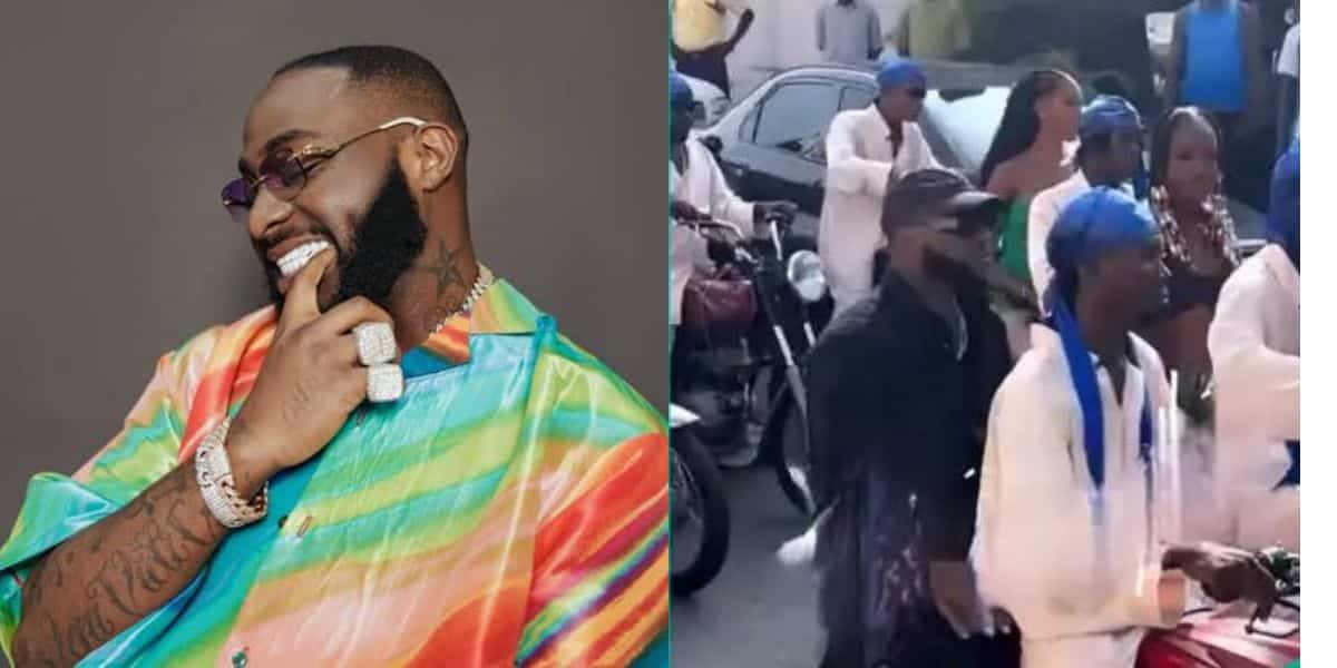 Video of Davido Riding an Okada Leaks, fans react