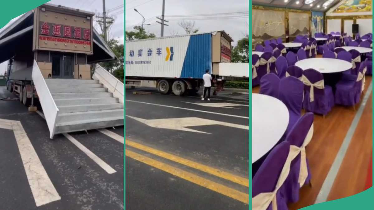 Video of Foldable Wedding Hall With Beautiful Interior Amaze Many, Worries Some People