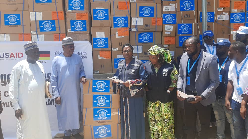 WHO Donates Cholera, Severe Acute Malnutrition Kits To Borno