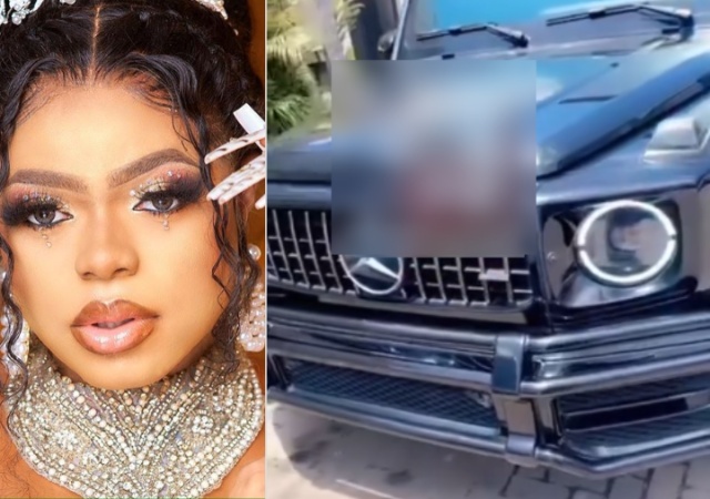 Weeks After Regaining His Freedom, Bobrisky Reportedly Splashes Millions of Naira On Mercedes Benz