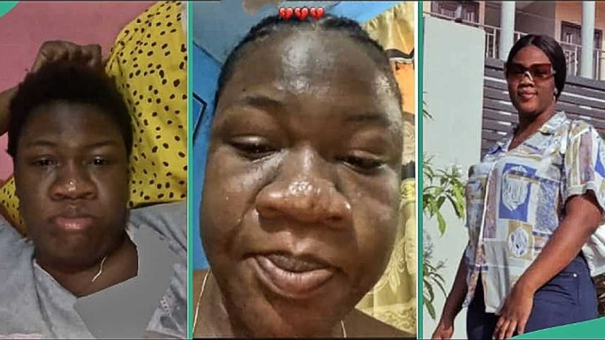 Woman Cries Bitterly, Accuses Baby Daddy of Treating Her Badly after Getting Her Pregnant