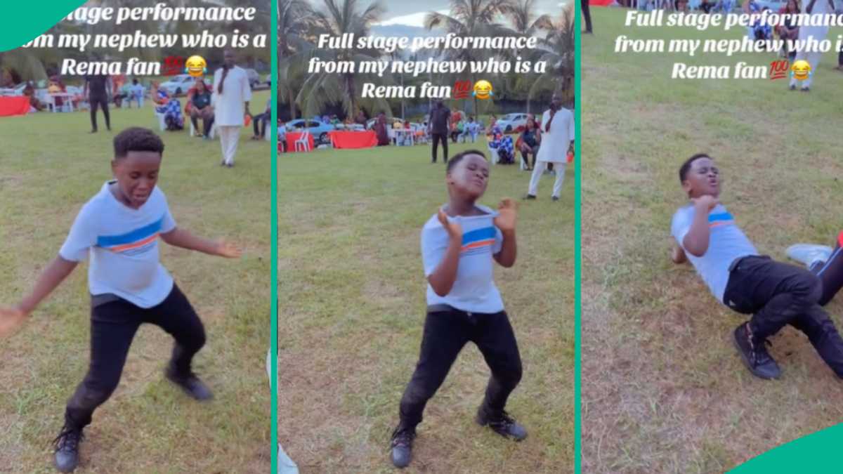 Young Boy Dances to Rema's Ozeba With Energy, Steals Heart in Viral Video