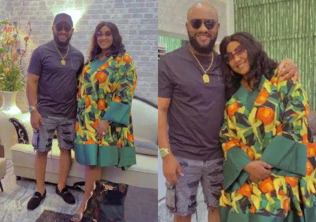 Yul Edochie Crowns Himself And his 'Ijele Odogwu', Judy The 'Most Entertaining Couple On The Internet'