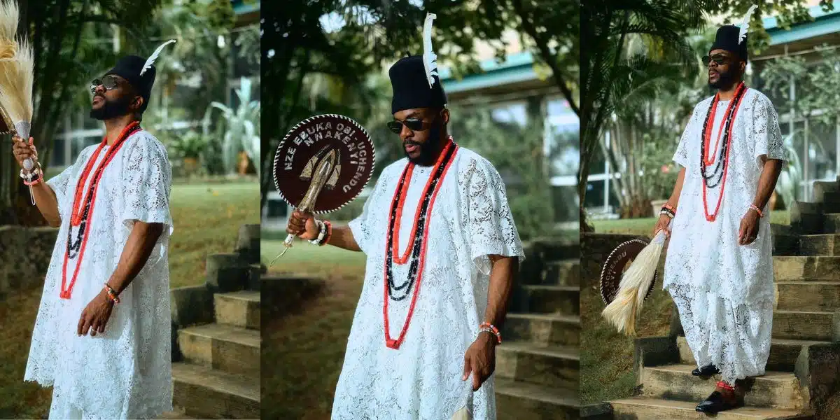 BBNaija: fans stunned by Ebuka Obi-Uchendu's Eviction Outfit