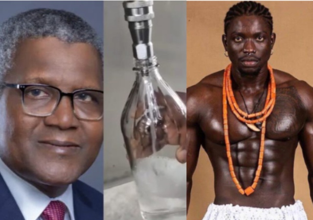 “what does he know about the Govt” – Verydarkman asks as Dangote unveils his petrol sample, begins local distribution