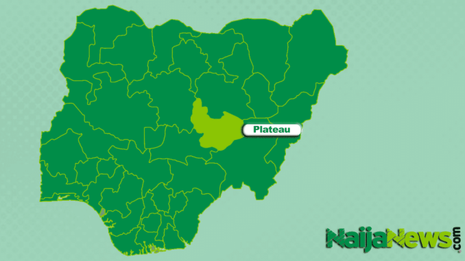 Map of Plateau State, Nigeria