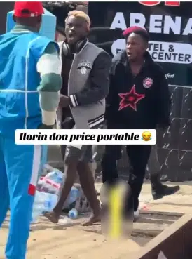 Portable spotted making a scene at o2 Arena, Ilorin