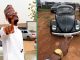 Vendor Displays Volkswagen Beetle Car Going for N100k Only, Says it's the Cheapest Ride in Nigeria