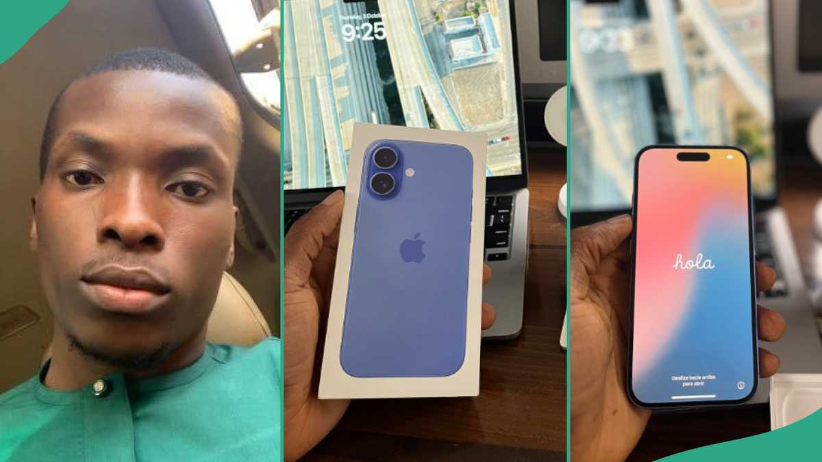 "Reward For Hardwork": Man Buys Himself Newly Released iPhone 16, Posts Cute Photos