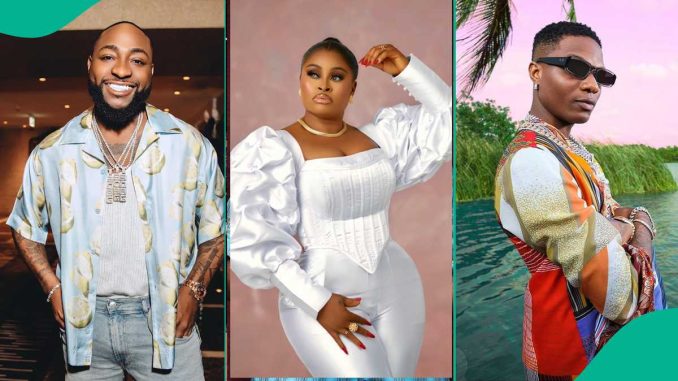 Sarah Martins Accuses Wizkid of Jealousy Over Davido's Wealth Amid Their Drama: "Mind Ur Business"