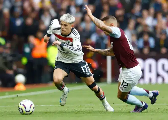 EPL: Pressure mounts on Ten Hag despite Manchester United's draw at Aston Villa