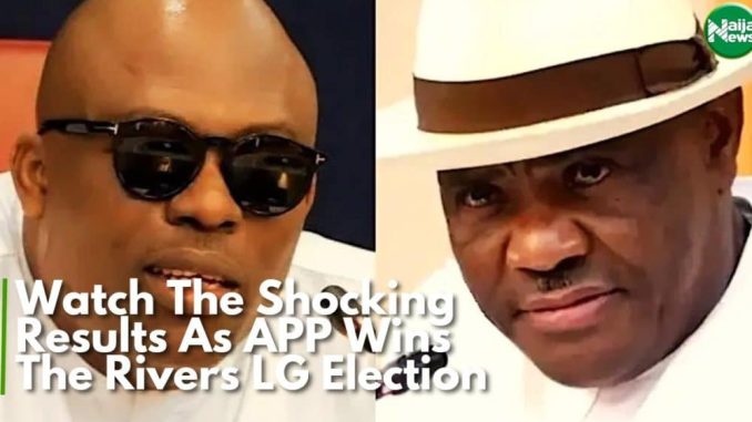 Watch Announcements Of Shocking Results As APP Wins Rivers LG Election