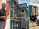 Nigerian Man Builds House with Modern Structure, Gives it Flat Roof, Paints Walls White