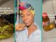 Nigerian Lady Shows Off “Plantains” And Bottles of Oil Her Boyfriend Sent To Her, Many React