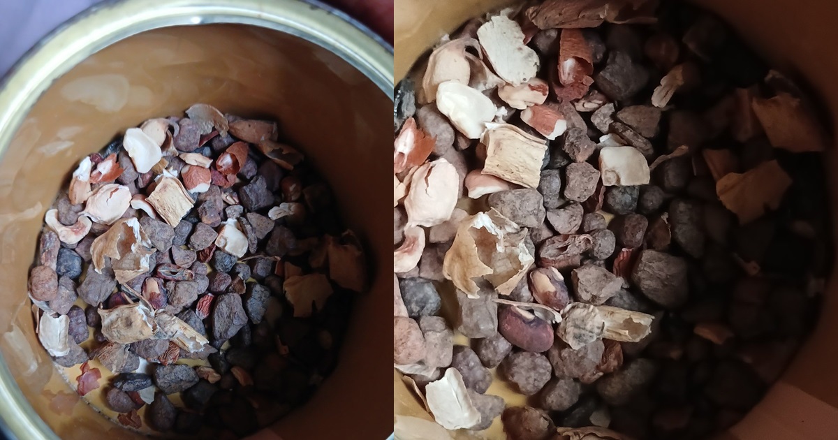 "50% beans 50% stones" – Lady l@ments over the number of stones she found in the beans she picked (IMAGES)