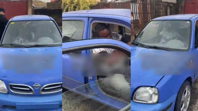 Man abandons his bigger car, buys a smaller car due to hike in fuel price (WATCH)