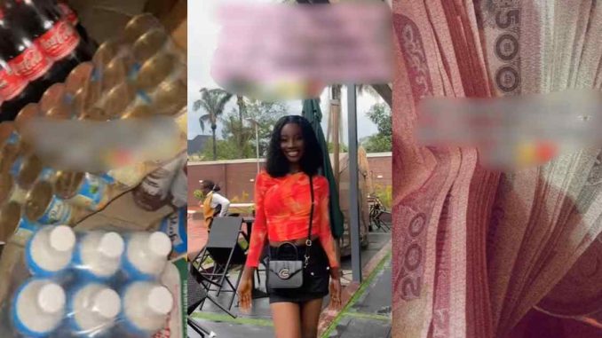 "Sha pass the exams" – Female student shows off gifts from boyfriend after sharing financial strùggles amid exam preparation (WATCH)