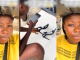 "Scholar don Dey do alabaru now" – First Class Graduate L@ments As She Becomes A Shoe Vendor (VIDEO)