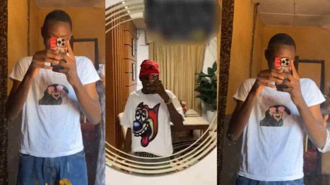 "Fine boy for Lekki, mummy’s boy for mainland" – Nigerian mum finds cheaper alternative after her son discloses the price of his crop top (Watch)