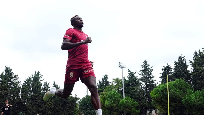 Osimhen Returns To Galatasaray Training