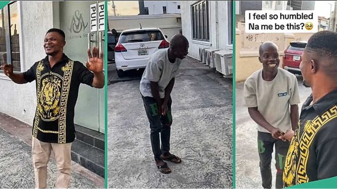 Fish Pie Seller Alex Evalsam Gets Emotional as Man Prostrates for Him in Viral Video