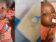 "What is with babies and garri? – Lady quizzes as her niece refuses baby food for garri (VIDEO)