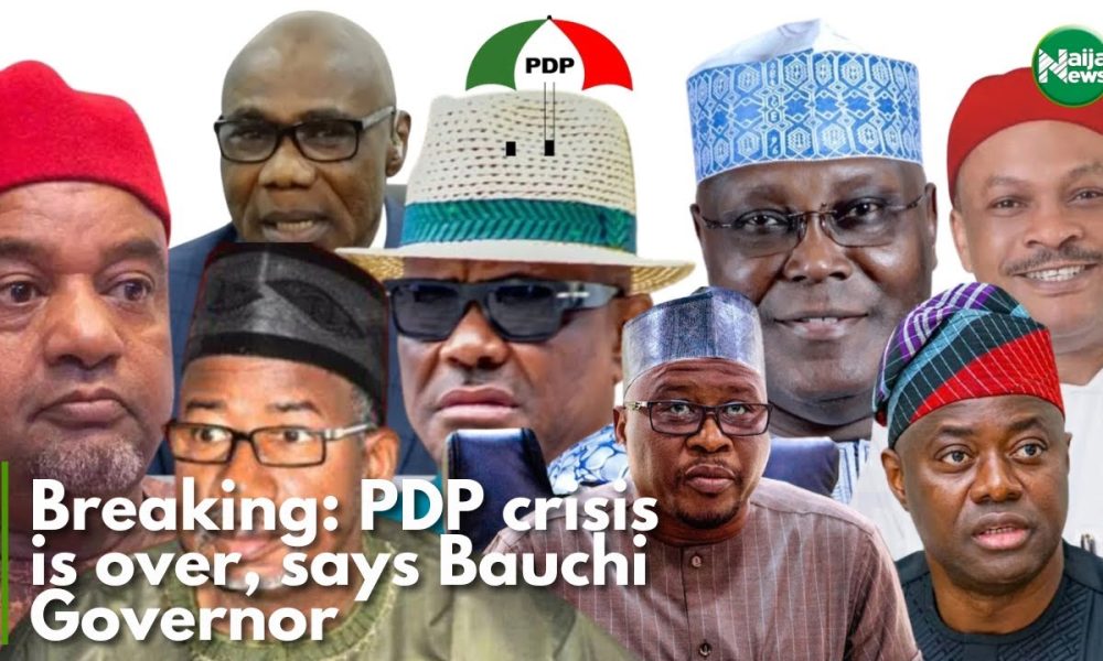 PDP Crisis Is Over, Says Bauchi State Governor