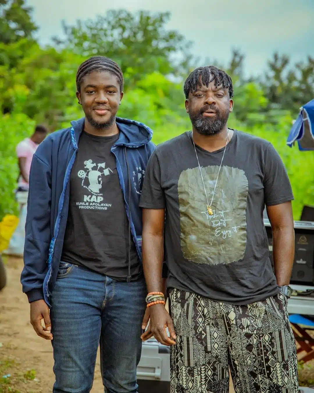 Trending video of Kunle Afolayan’s son raises brows 