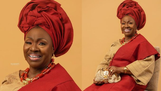 "The beginning of another year with a full eight decades of wisdom" – Veteran actress, Mama Rainbow celebrates 82nd birthday (IMAGES)