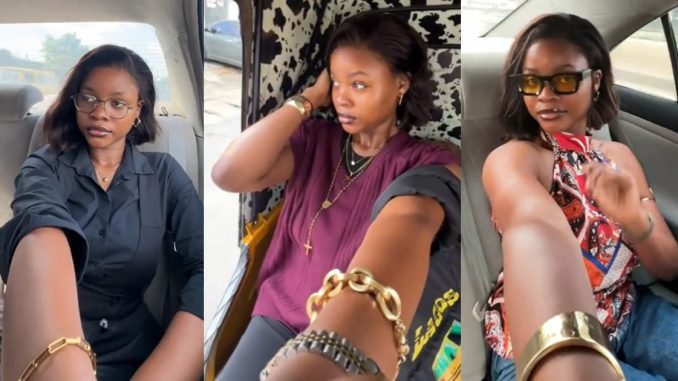 "6k for a ride?" – Lady d!tches taxi for keke napep amid fuel price surge (WATCH)