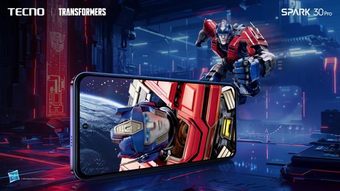 TECNO SPARK 30 Series Launches Unique Transformers Edition in Nigeria, Excelling in Seamless Playability and Durability.