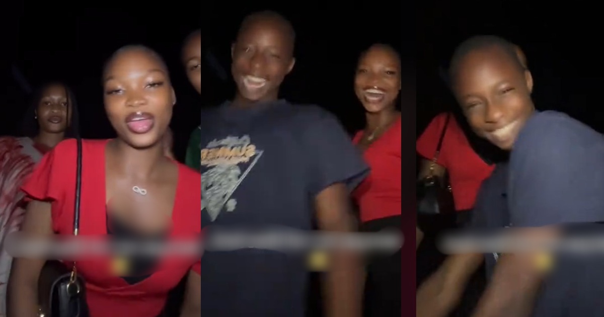 "The boy make the video cute" – Random Fresher Ste@ls The Spotlight, Photob0mbs Ladies' Video (WATCH)