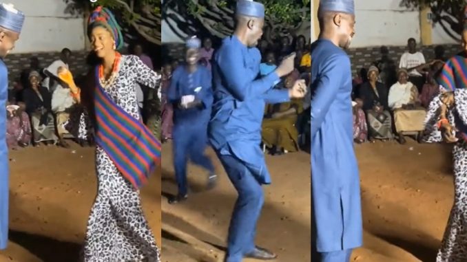 Nigerian groom stúns guests with electr!fying dance performance on their wedding day (WATCH)