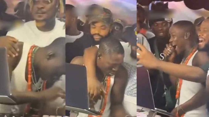 "The guy should focus on TikTok abeg" – Video of TikToker, DJ Chicken Mixing At A Lagos Club Stirs Reactions Online (WATCH)