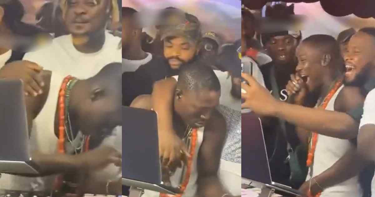 "The guy should focus on TikTok abeg" – Video of TikToker, DJ Chicken Mixing At A Lagos Club Stirs Reactions Online (WATCH)