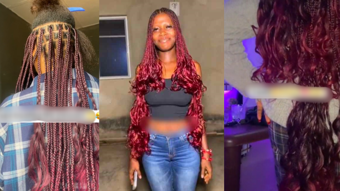 Lady shares d!sappointing braiding experience as hairstylist fa!ls to deliever (VIDEO)