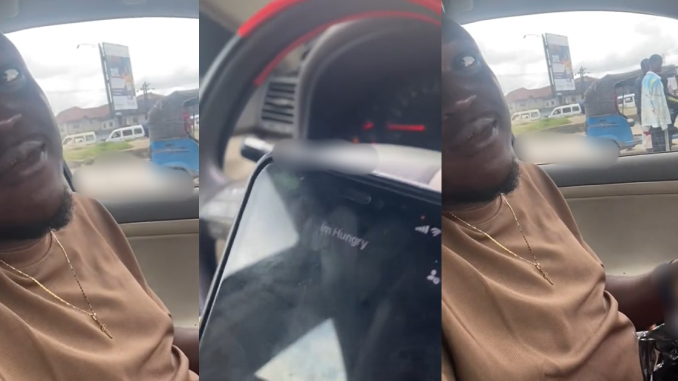 Nigerian man exp0ses unusual encounter with 'always hungry' lady (WATCH)