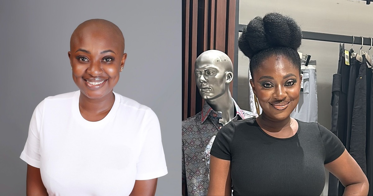 "If the script deserves it, I will do whatever needs to be done" – Actress Yvonne Jegede goes bald for a movie role (WATCH)