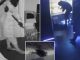 Shock moment balaclava-clad sledgehammer gang smash up TANNING BEDS in late-night shop raid